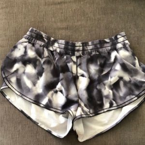 Lulu running shorts size 6